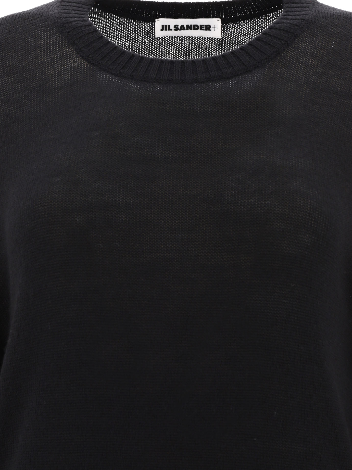 JIL SANDER Black   Ultrafine wool sweater